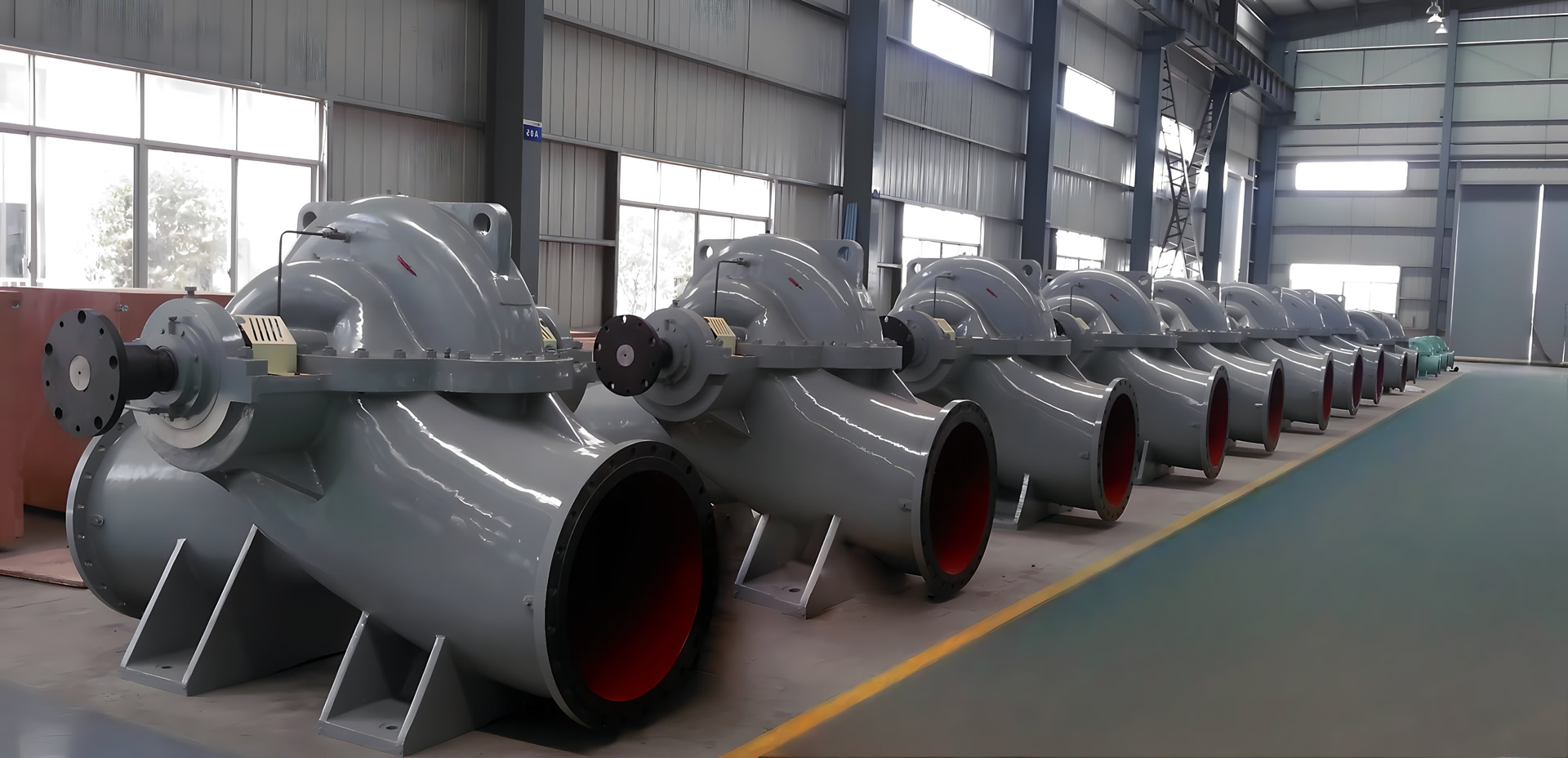 高效节能单级双吸中开式离心泵厂家博源机电